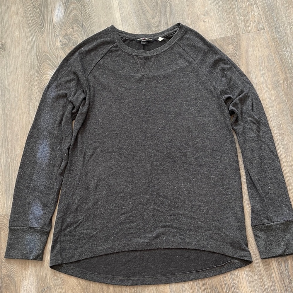 Brandy Melville one size dark gray long sleeve